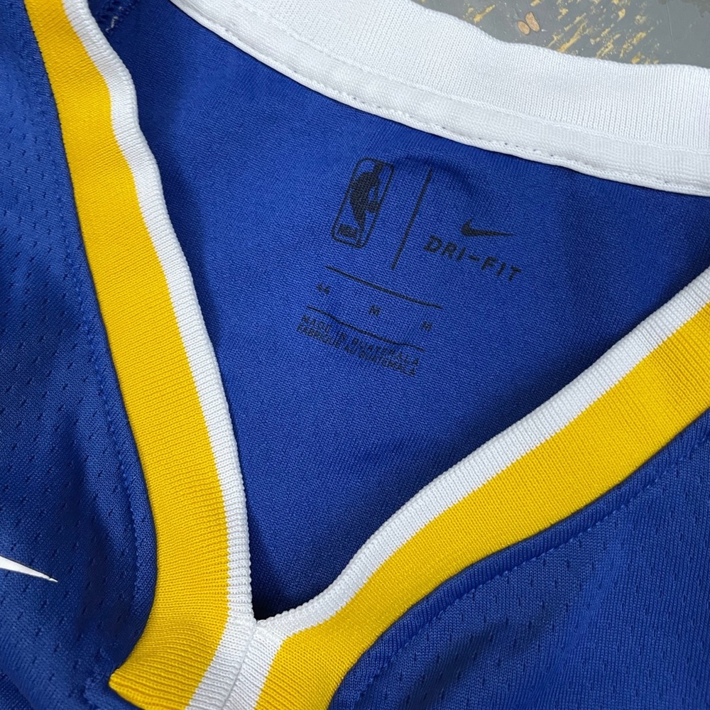 Nike Kevin Durant Golden State Warriors Swingman Jersey 864475-496 34 Medium - Picture 6 of 11